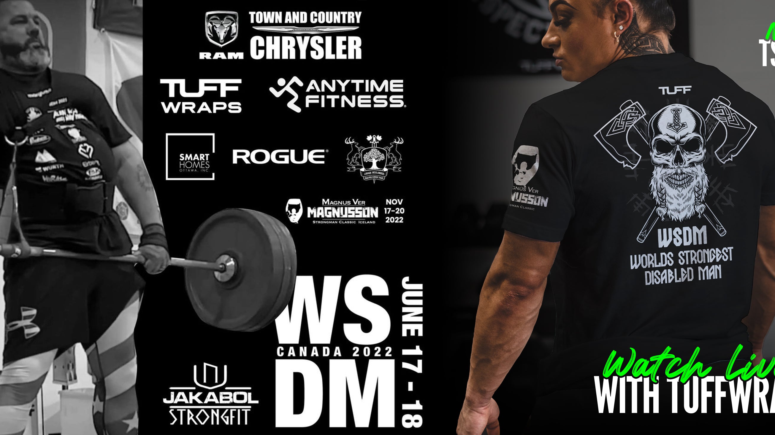 Watch Live - World Strongest Disabled Man 2022