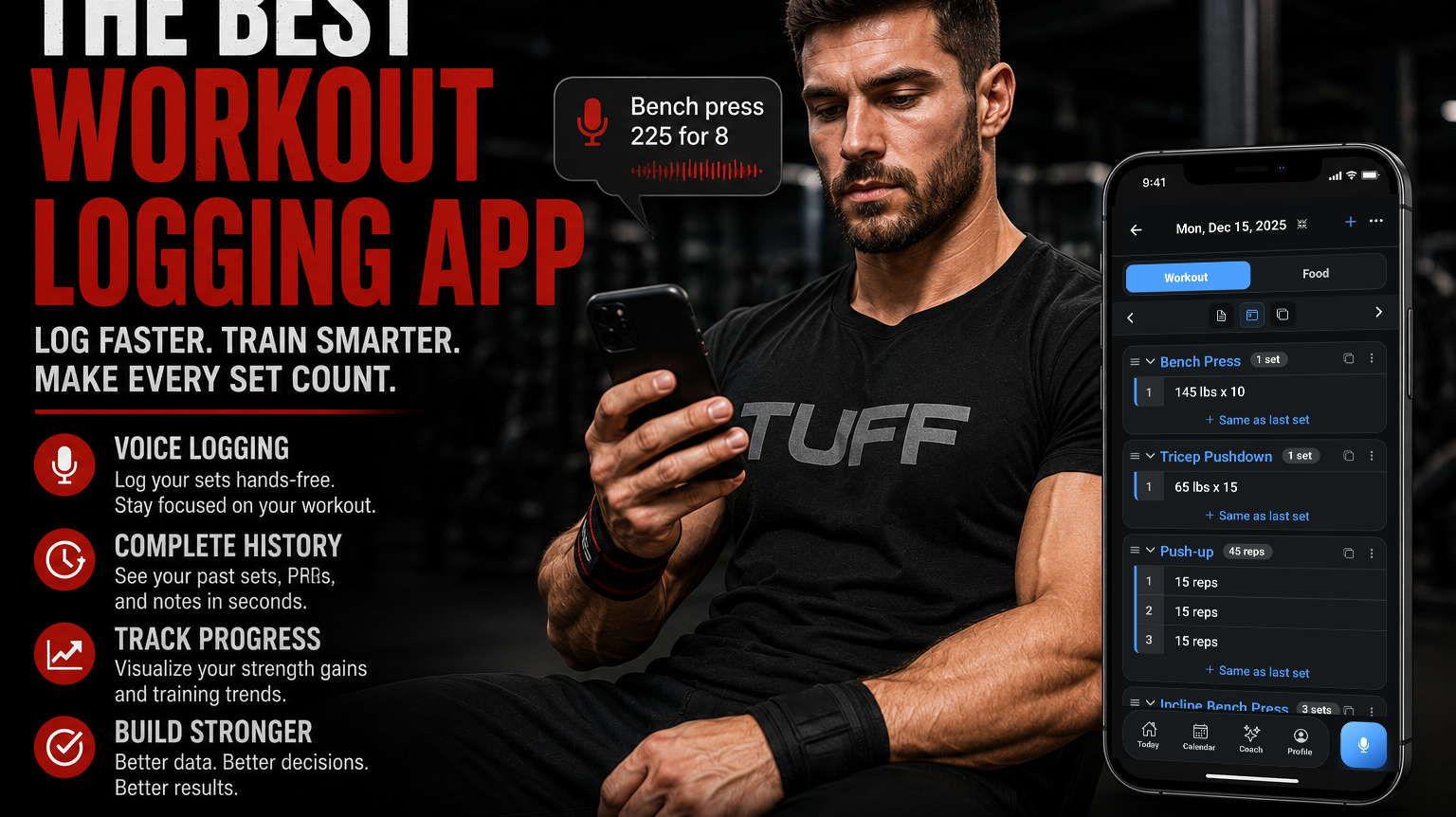 Best Workout Logging App for Lifters Who Hate Typing Between Sets