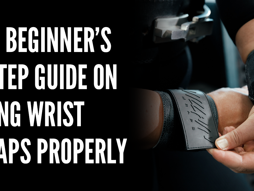 The Beginner’s 4-Step Guide on Using Wrist Wraps Properly