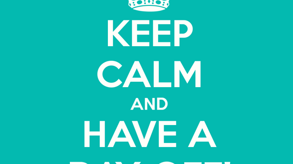 Why You Need A Day Off