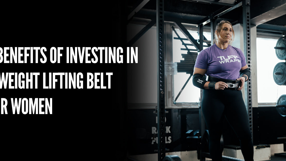 Wearing a Women's Weight Lifting Belt