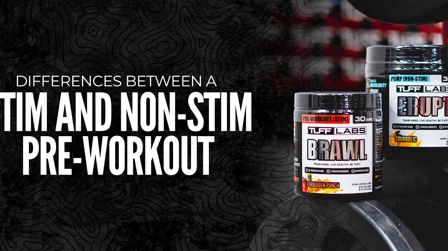 Differences Between a Stim and Non-stim Pre-workout
