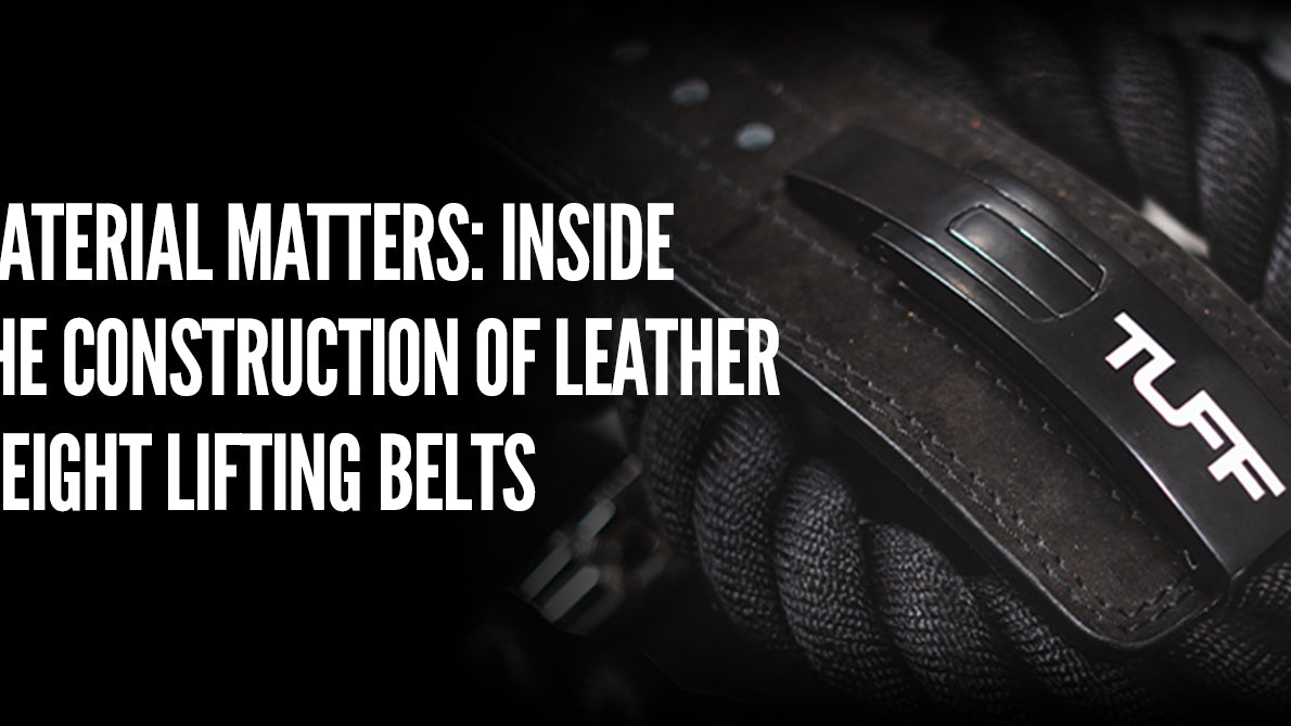 Premium Leather Weight Lifting Belts