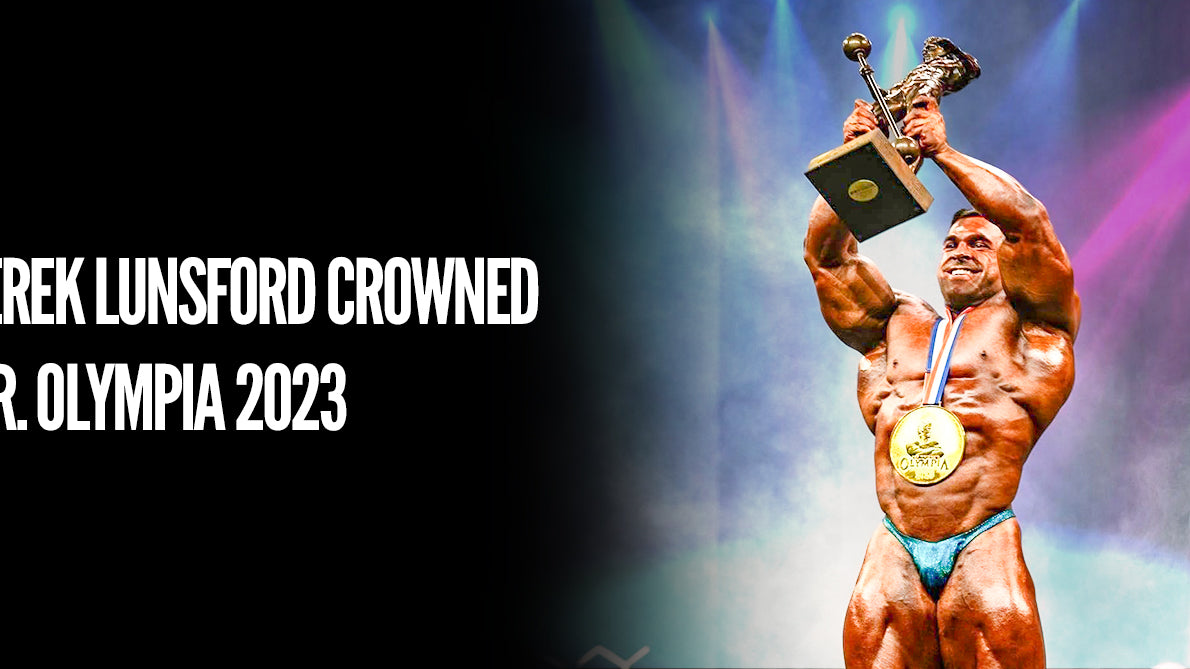Derek Lunsford Wins Mr. Olympia 2023: TuffWraps Athlete's Championship Journey