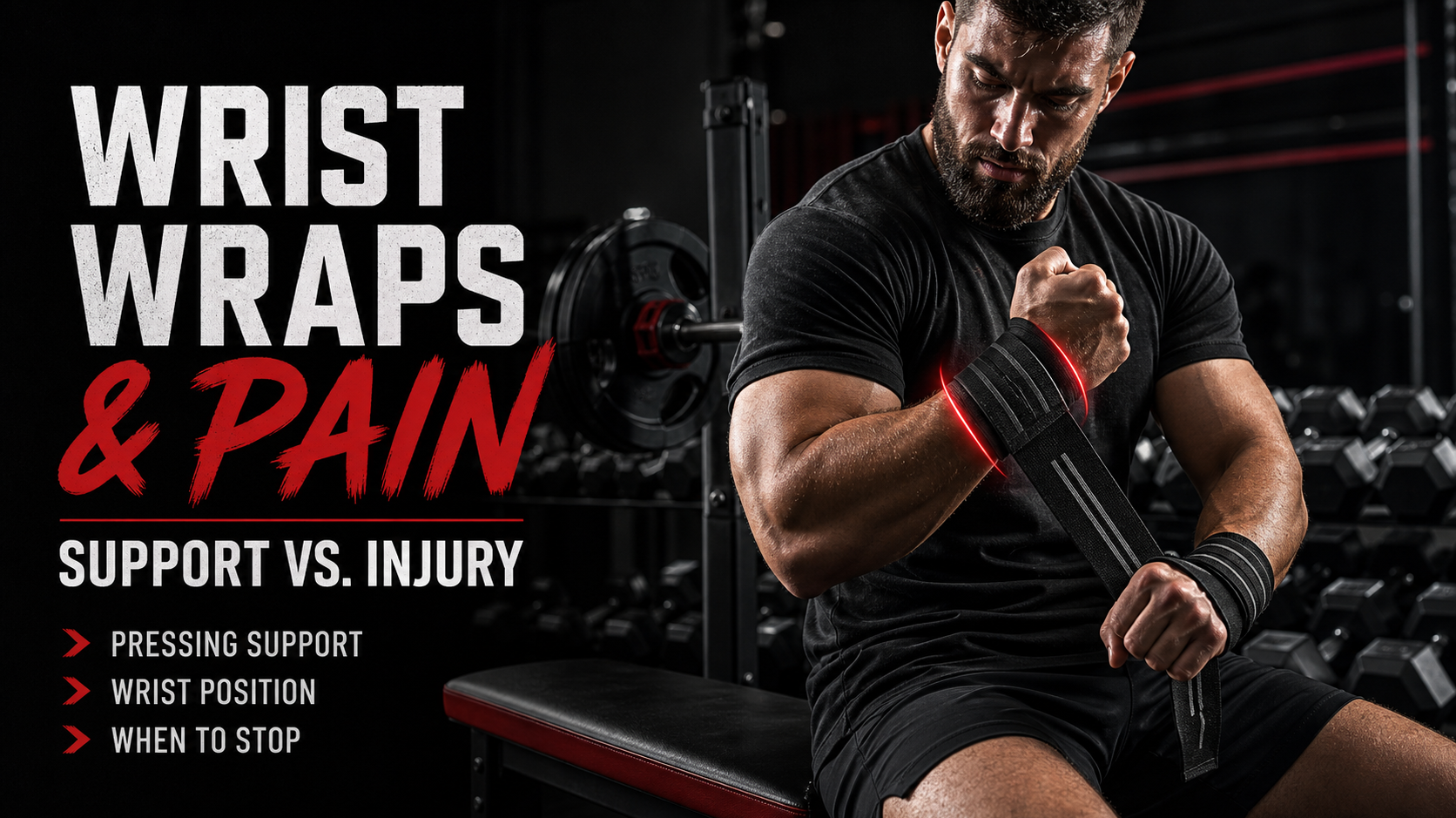 Do Wrist Wraps Really Help With Pain During Workouts? cover image for wrist wraps for wrist pain