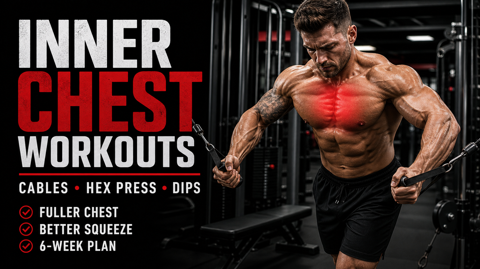 Inner Chest Workouts That Actually Build the Middle of Your Chest cover image for inner chest workouts