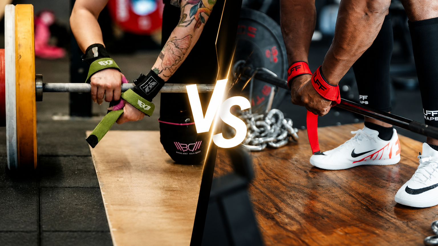 Warm Body Cold Mind vs TuffWraps lifting gear comparison