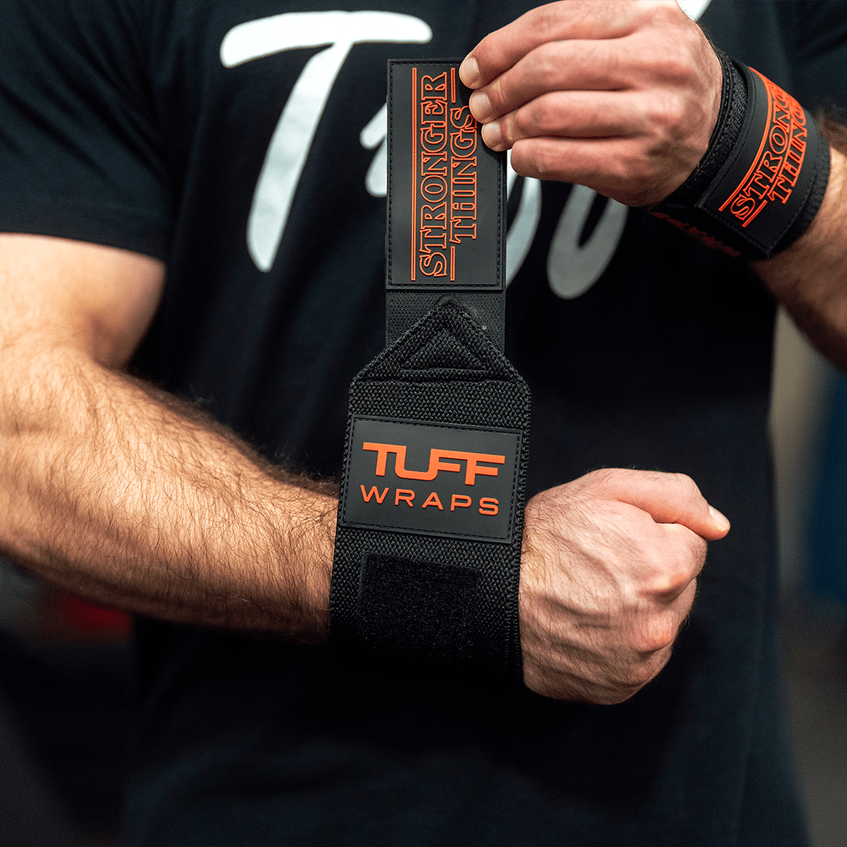 16" Villain Wrist Wraps - Stronger Things TuffWraps.com
