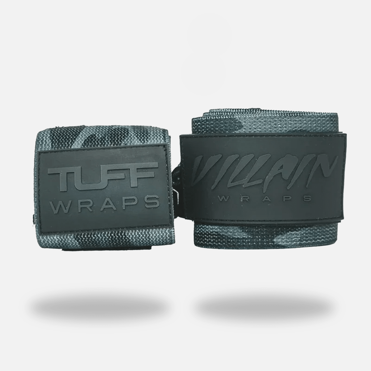 24" Villain Wrist Wraps - Black Camo 24 inch TuffWraps.com