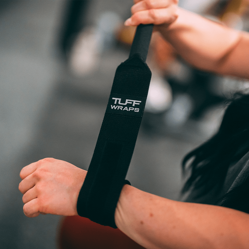All Black Villain Mini Wrist Wraps Mini TuffWraps.com