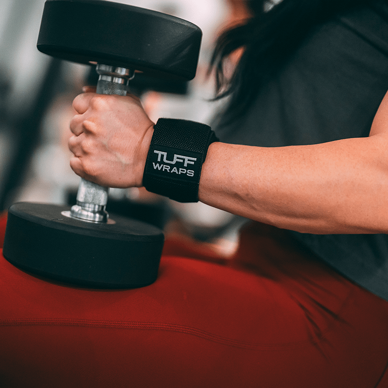 All Black Villain Mini Wrist Wraps Mini TuffWraps.com