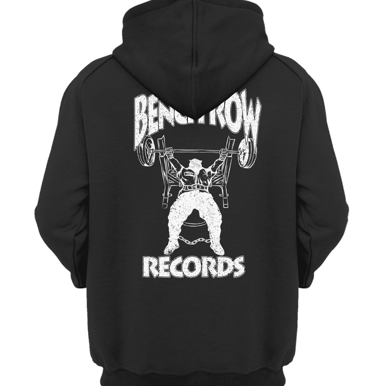 Bench Row Records Hooded Sweatshirt XS / Black v2 TuffWraps.com