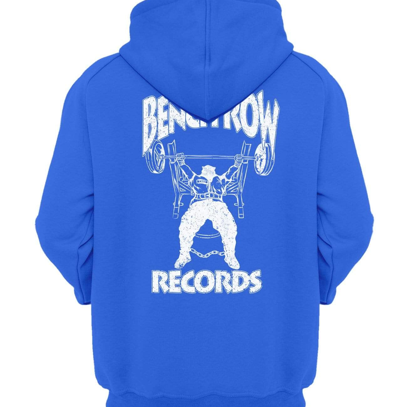Bench Row Records Hooded Sweatshirt XS / Royal Blue TuffWraps.com