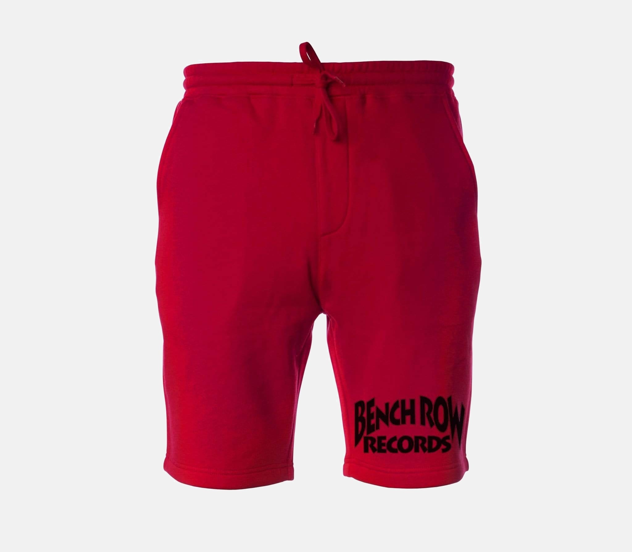 Bench Row Records Tapered Fleece Shorts Red / XS / 1 TuffWraps.com