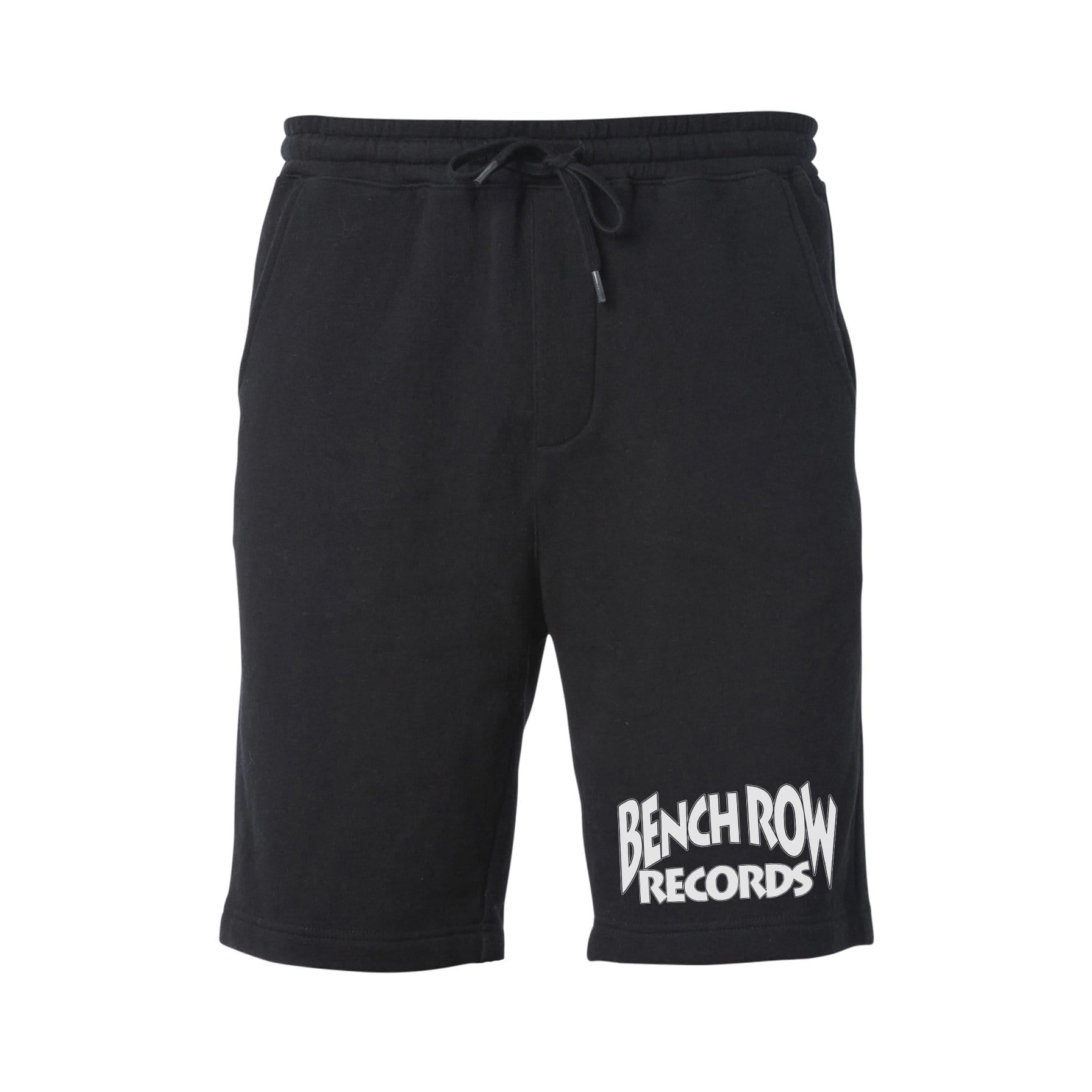 Bench Row Records Tapered Fleece Shorts XS / Black v2 TuffWraps.com