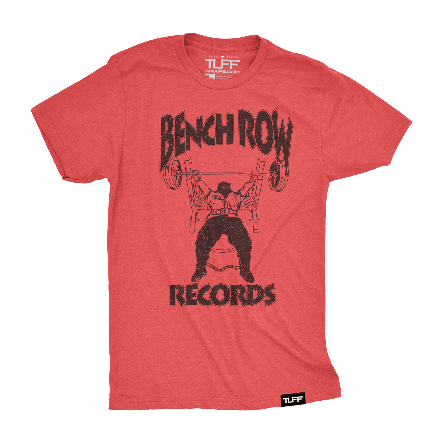 Bench Row Records Tee S / Vintage Red TuffWraps.com