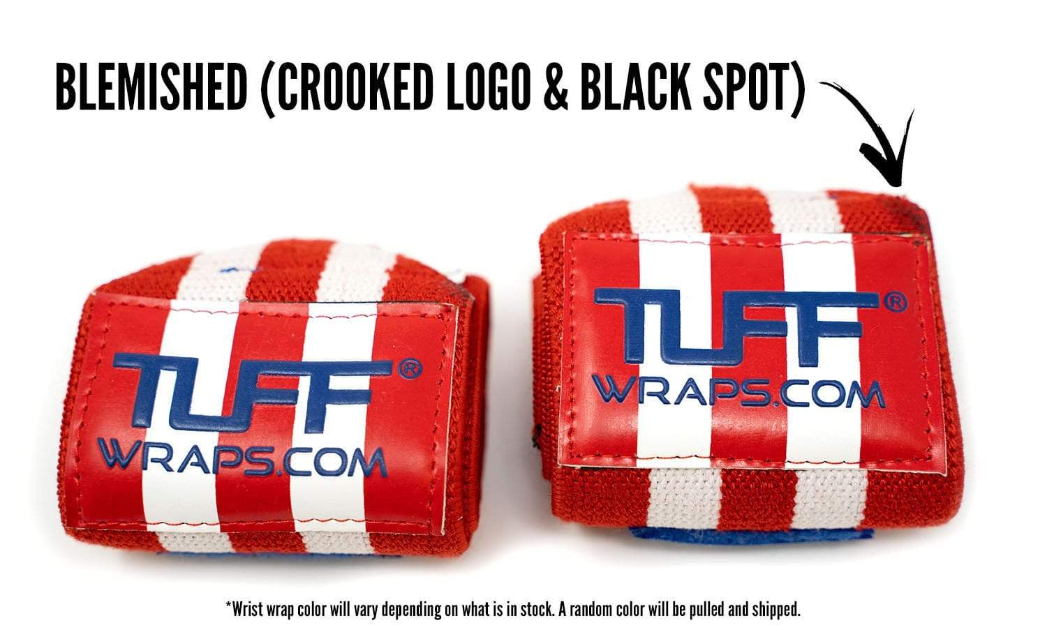 Blemished Villain Wrist Wraps Blemished