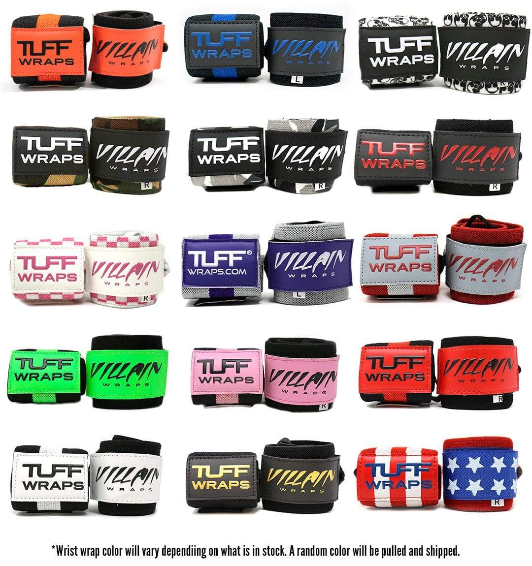 Blemished Villain Wrist Wraps Blemished