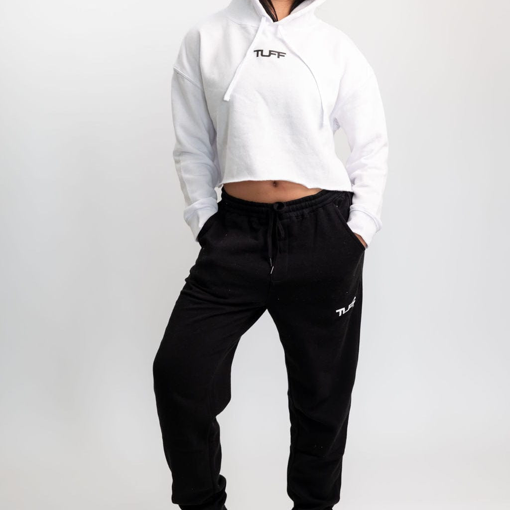 Classic Ribbed Sports Bra - White TuffWraps.com