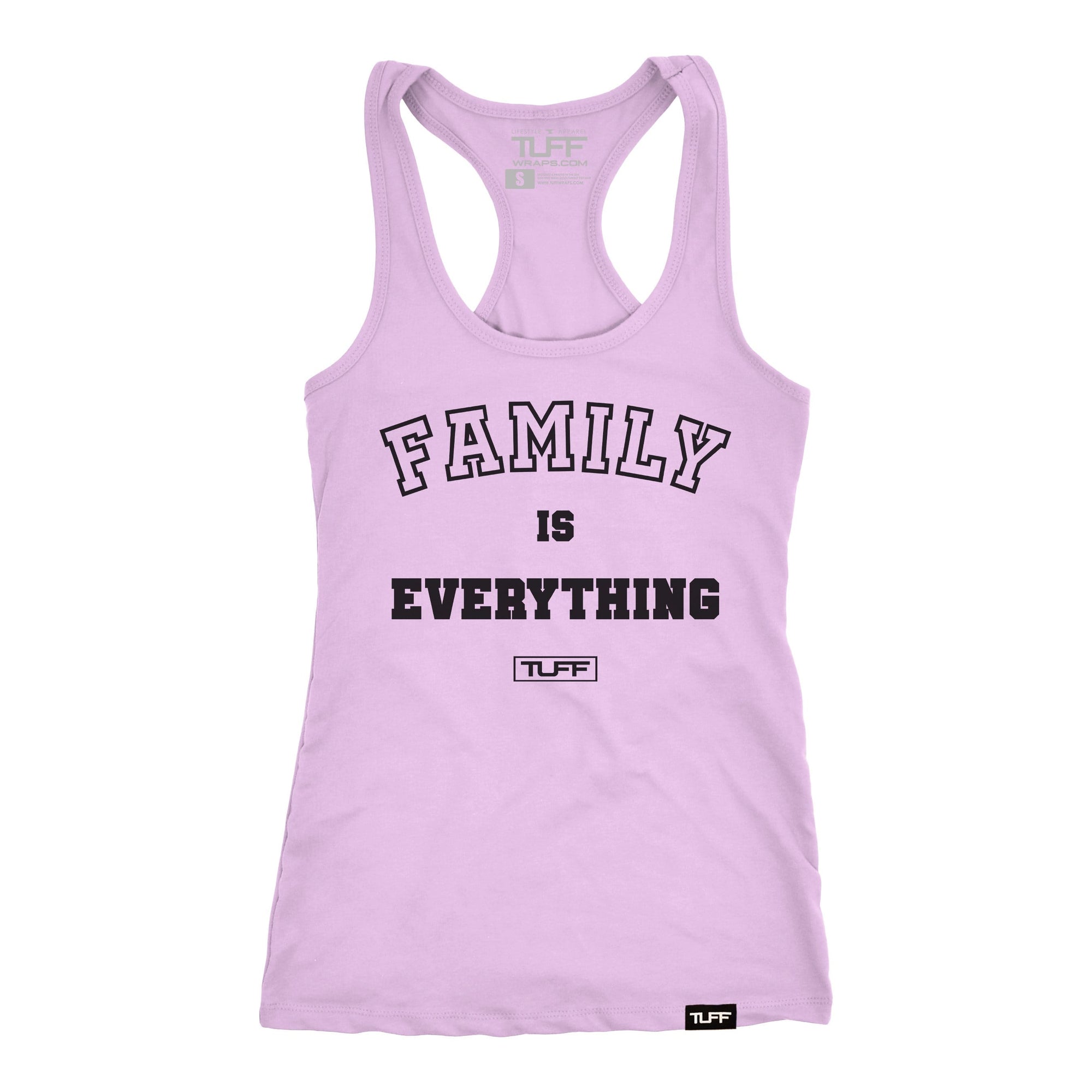 Family Is Everything Racerback Tank XS / Lavender TuffWraps.com