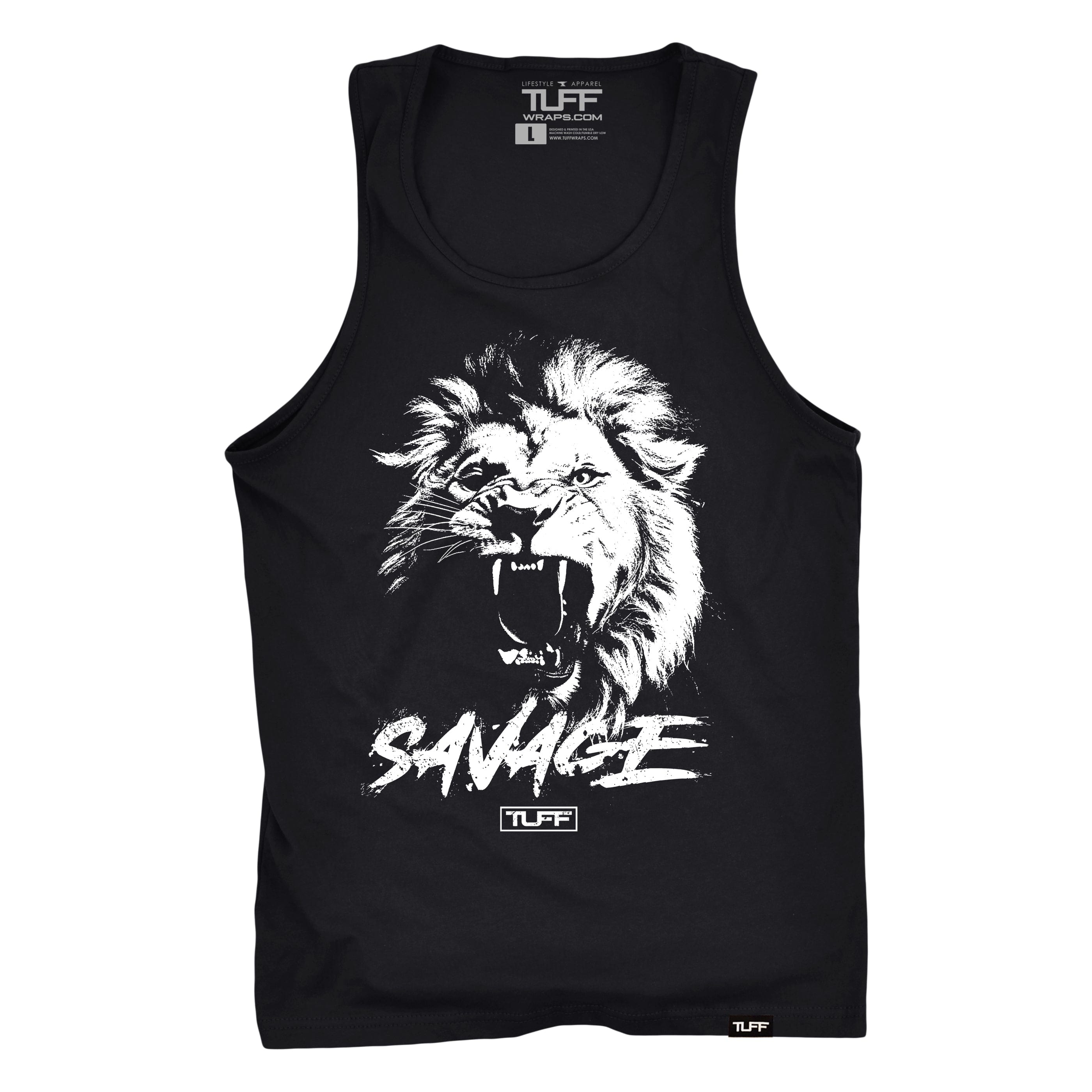 Golden Guardian Savage Tank Black / XS TuffWraps.com
