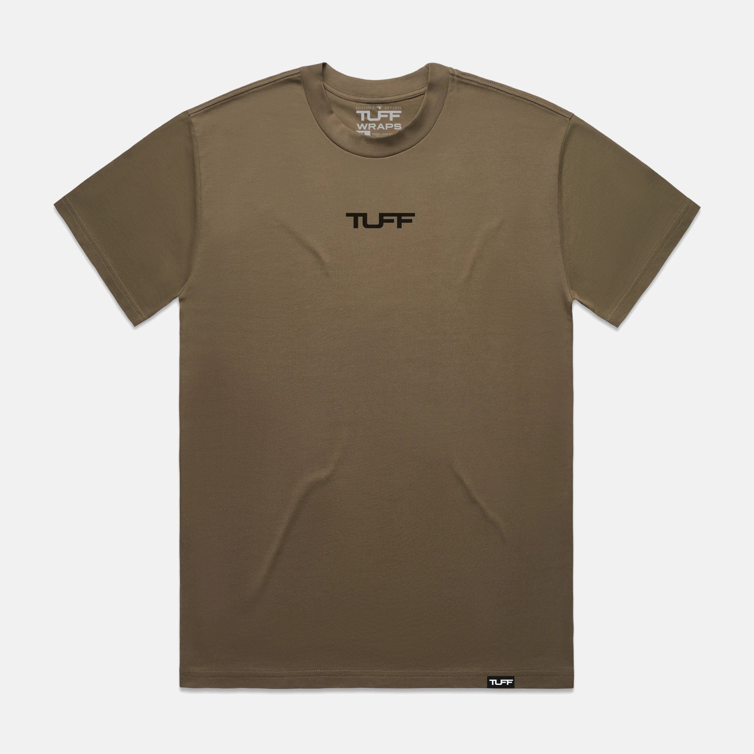 Heavyweight Oversize Tee Brown / S TuffWraps.com