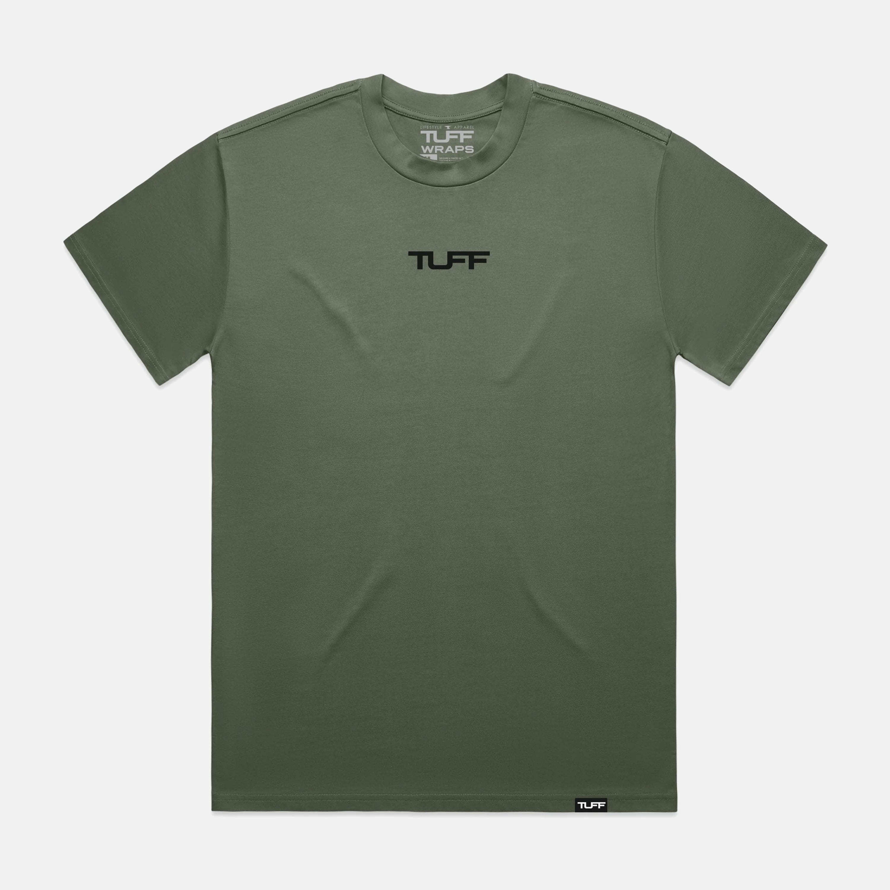 Heavyweight Oversize Tee Olive / S TuffWraps.com