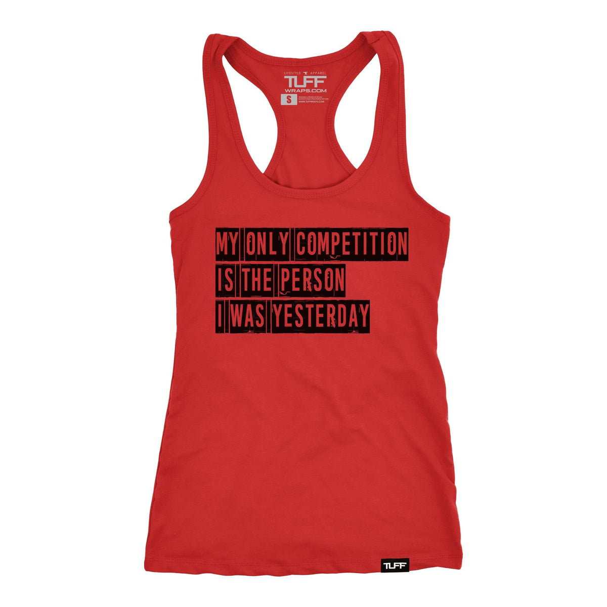 My Only Competition Racerback Tank XS / Red TuffWraps.com