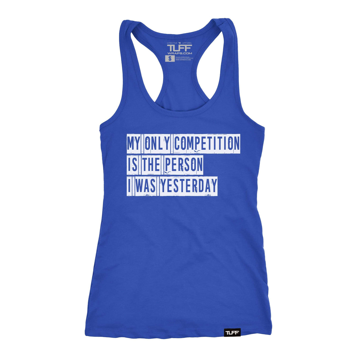 My Only Competition Racerback Tank XS / Royal Blue TuffWraps.com