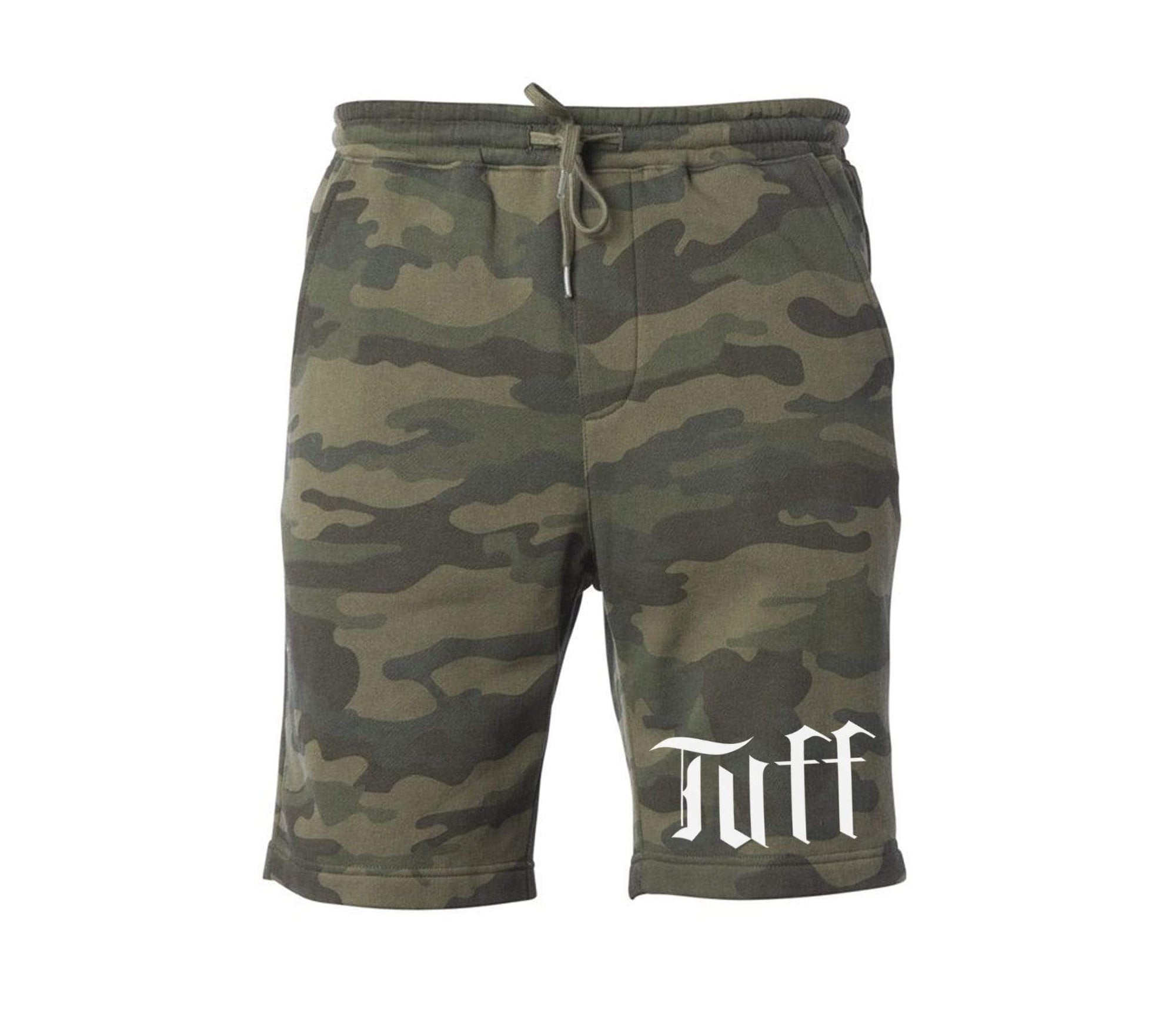Olde TUFF Tapered Fleece Shorts XS / Woodland Camo TuffWraps.com
