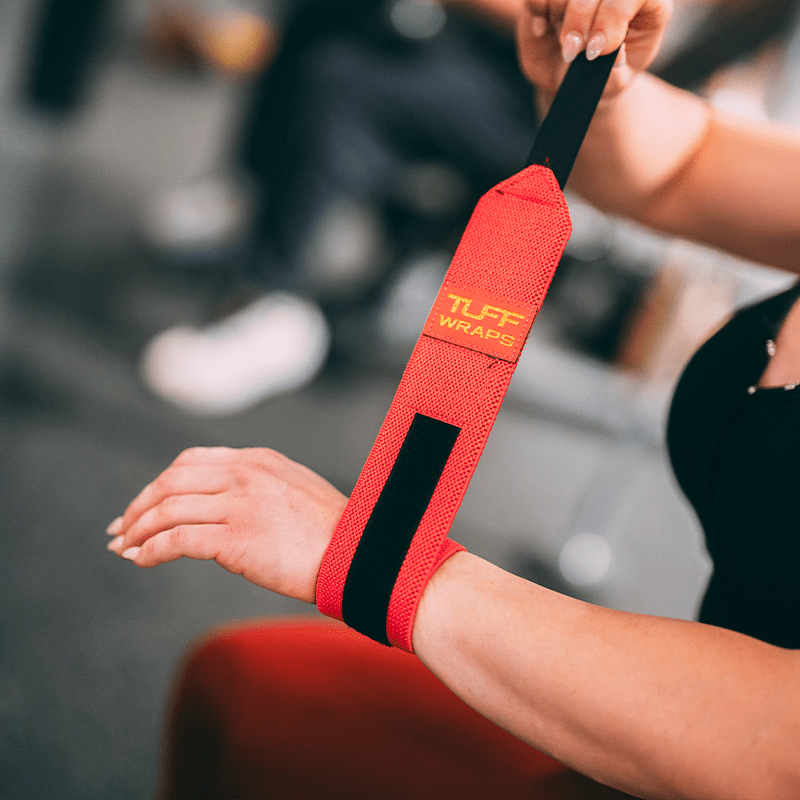 Pink & Gold Villain Mini Wrist Wraps Mini TuffWraps.com