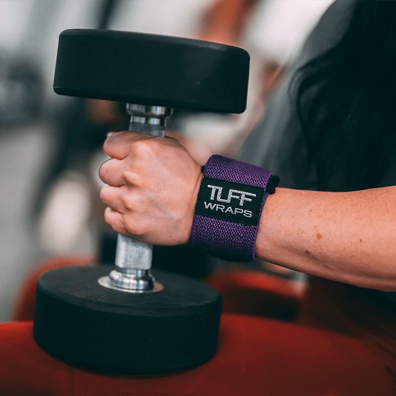 Purple Villain Mini Wrist Wraps Mini TuffWraps.com