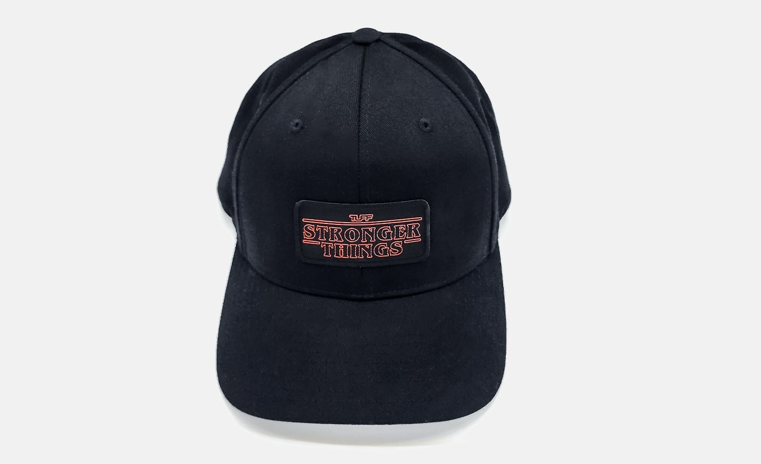 Stronger Things Flexfit Hat S/M (6 3/4"-7 1/4") / Black TuffWraps.com