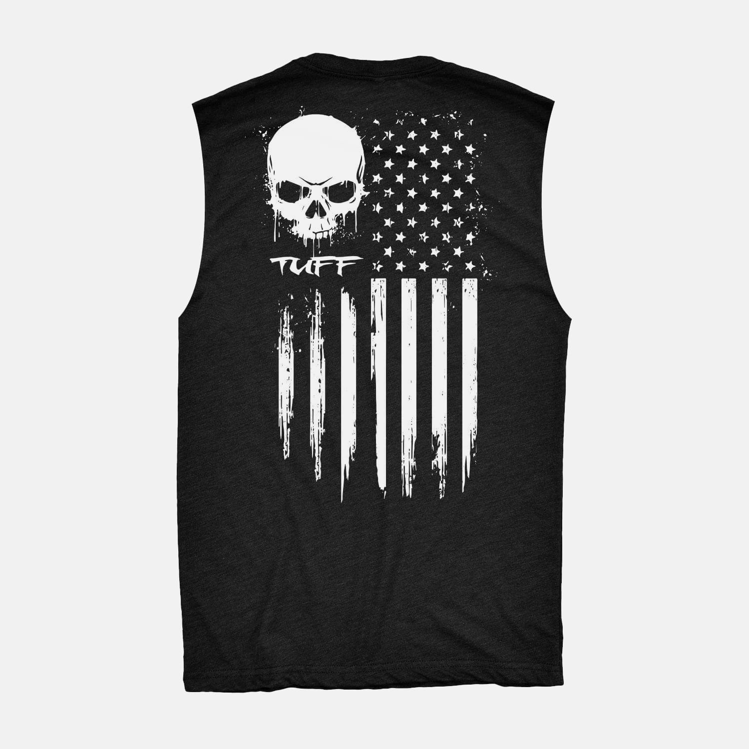 The "No Surrender" Raw Edge Muscle Tank Black / S TuffWraps.com