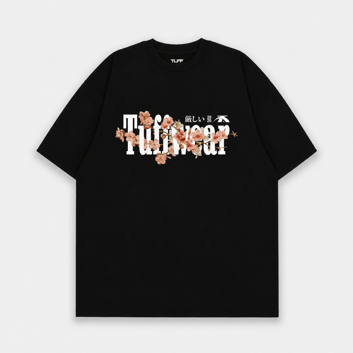 The Relentless Bloom Tee – Strength in Elegance | TUFFWEAR