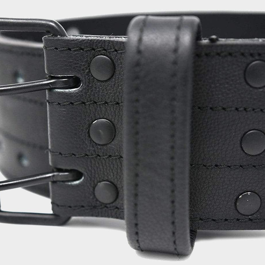 TUFF 10mm Leather Double Prong Weightlifting Belt TuffWraps.com