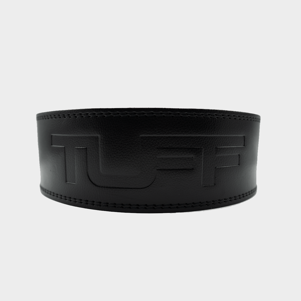TUFF 10mm Leather Double Prong Weightlifting Belt TuffWraps.com