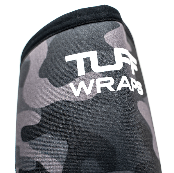 TUFF 7mm X-Training Knee Sleeves (Black Camo) TuffWraps.com