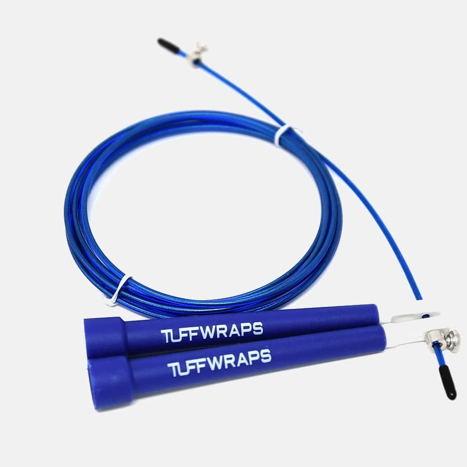 TUFF Adjustable Speed Ropes Blue TuffWraps.com
