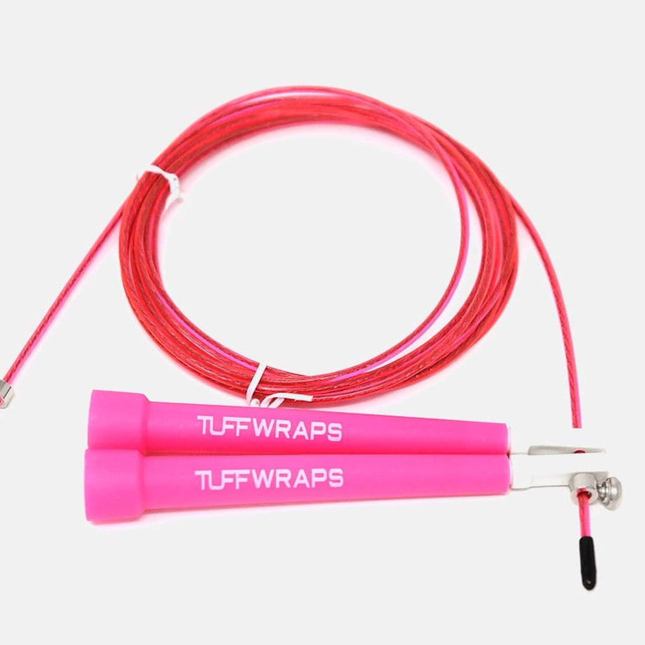 TUFF Adjustable Speed Ropes Pink TuffWraps.com
