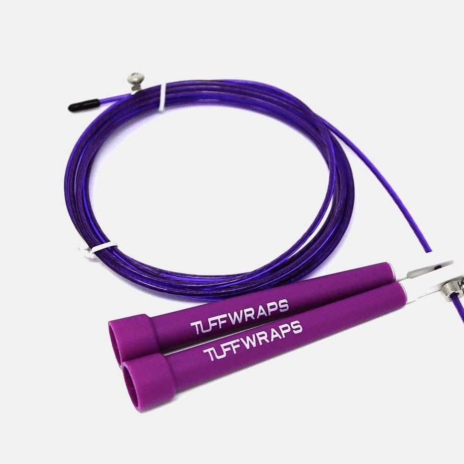 TUFF Adjustable Speed Ropes Purple TuffWraps.com