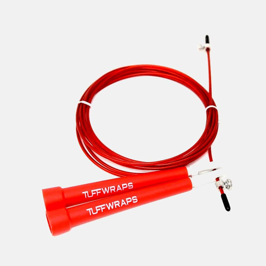 TUFF Adjustable Speed Ropes Red TuffWraps.com