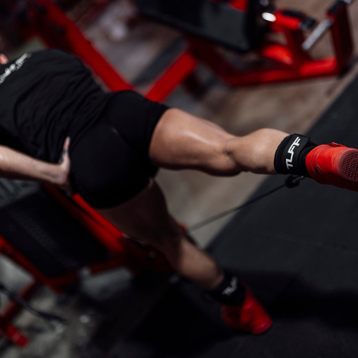 TUFF Ankle Straps for Cable Machine V2 TuffWraps.com