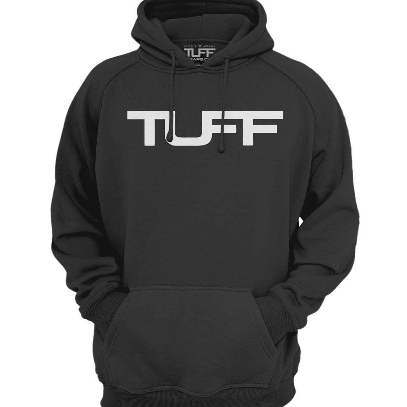 TUFF Apocalyptic Hooded Sweatshirt S / Black w/White TuffWraps.com