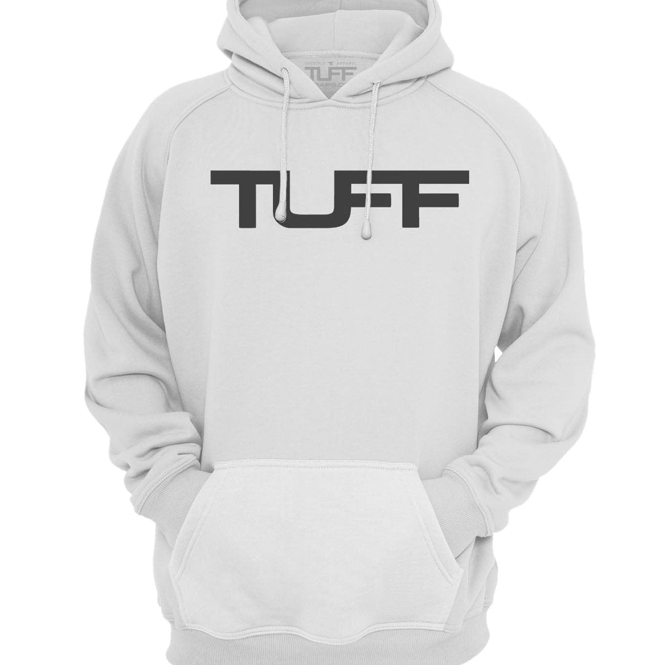 TUFF Apocalyptic Hooded Sweatshirt S / White w/Black TuffWraps.com