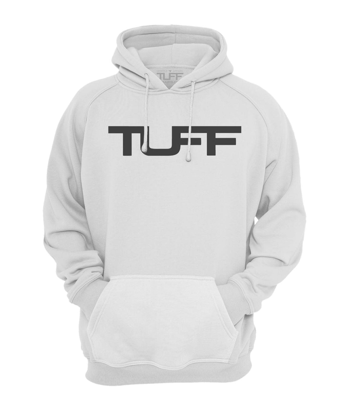 TUFF Apocalyptic Hooded Sweatshirt S / White w/Black TuffWraps.com