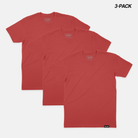 TUFF Basic Tee Bundle  (3-Pack) Vintage Red / S TUFF