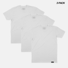 TUFF Basic Tee Bundle  (3-Pack) White / S TUFF