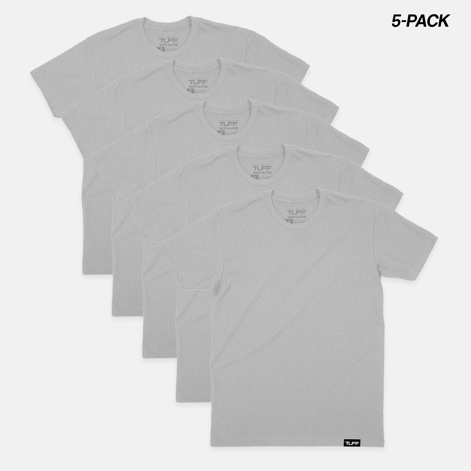 TUFF Basic Tee Bundle  (5-Pack) TUFF