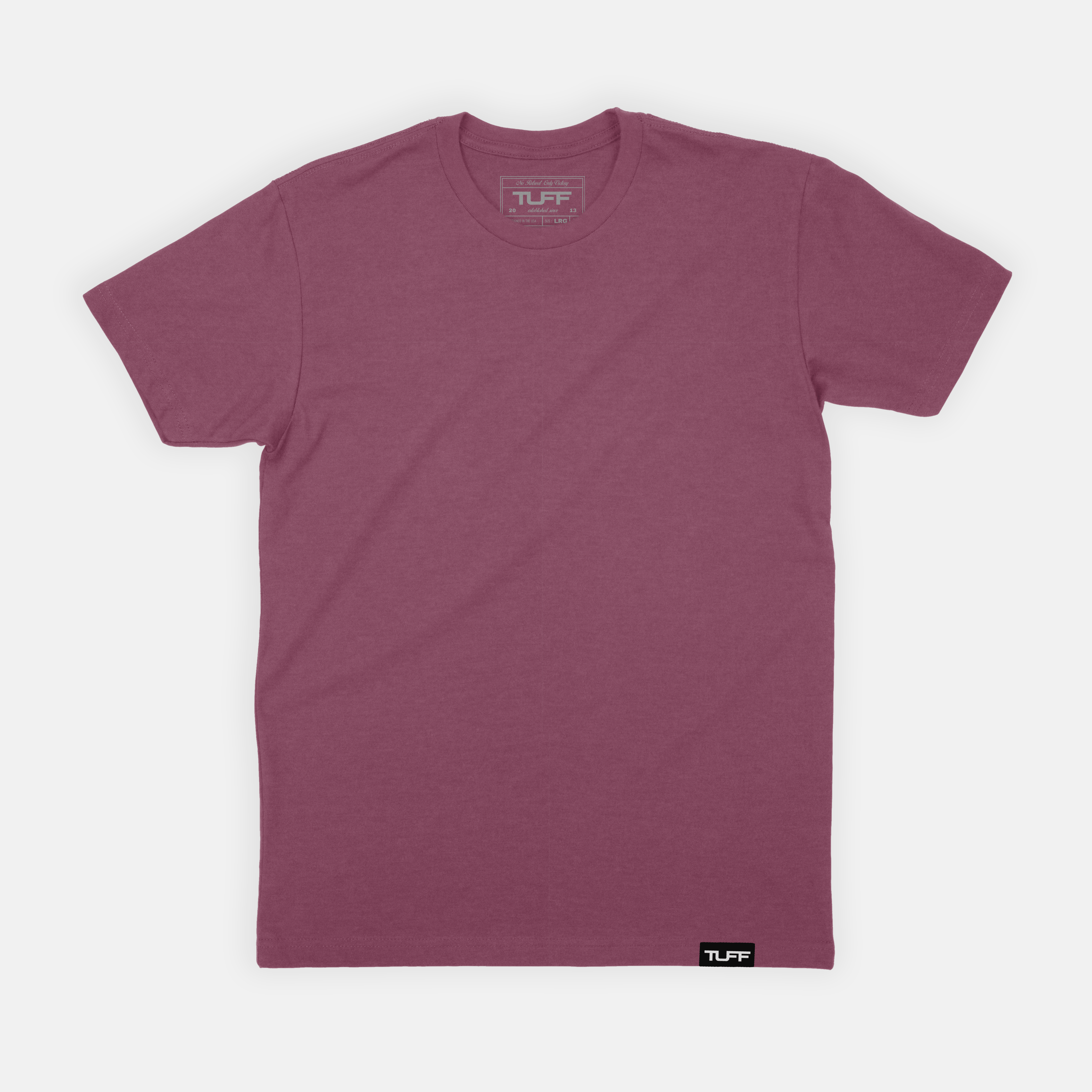 TUFF Basic Tee S / Maroon TUFF